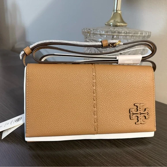 TORY BURCH MCGRAW WALLET CROSSBODY